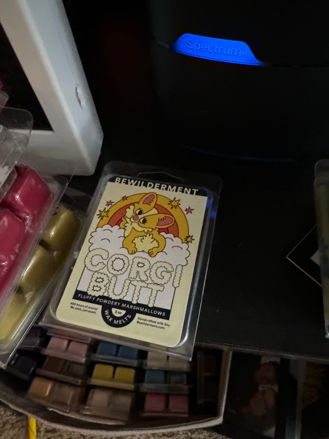 Customer photo review of Corgi Butt Wax Melts