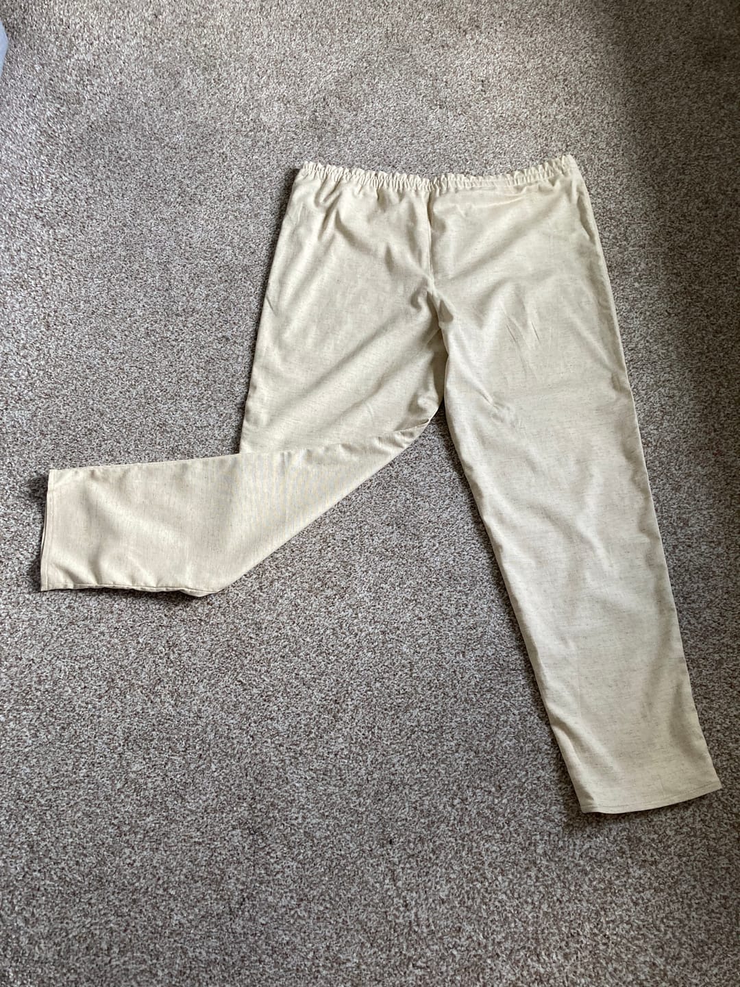 Customer photo review of Viscose Linen Woven Stretch Fabric