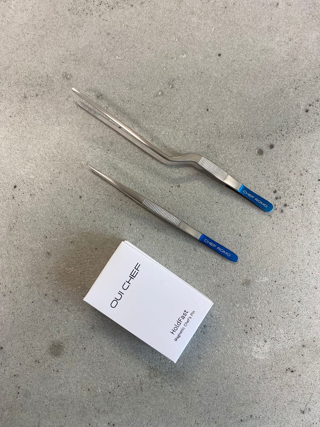 Customer photo review of Medium Offset Tweezers & Holdfast Magnetic Pin Bundle