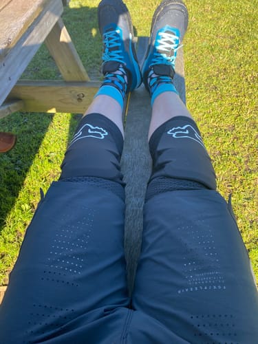 Customer photo review of Fox Flexair Mens MTB Shorts