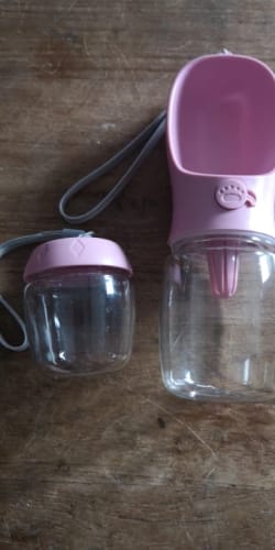 Customer photo review of HydroPup 2 - Tragbare Kombiflasche