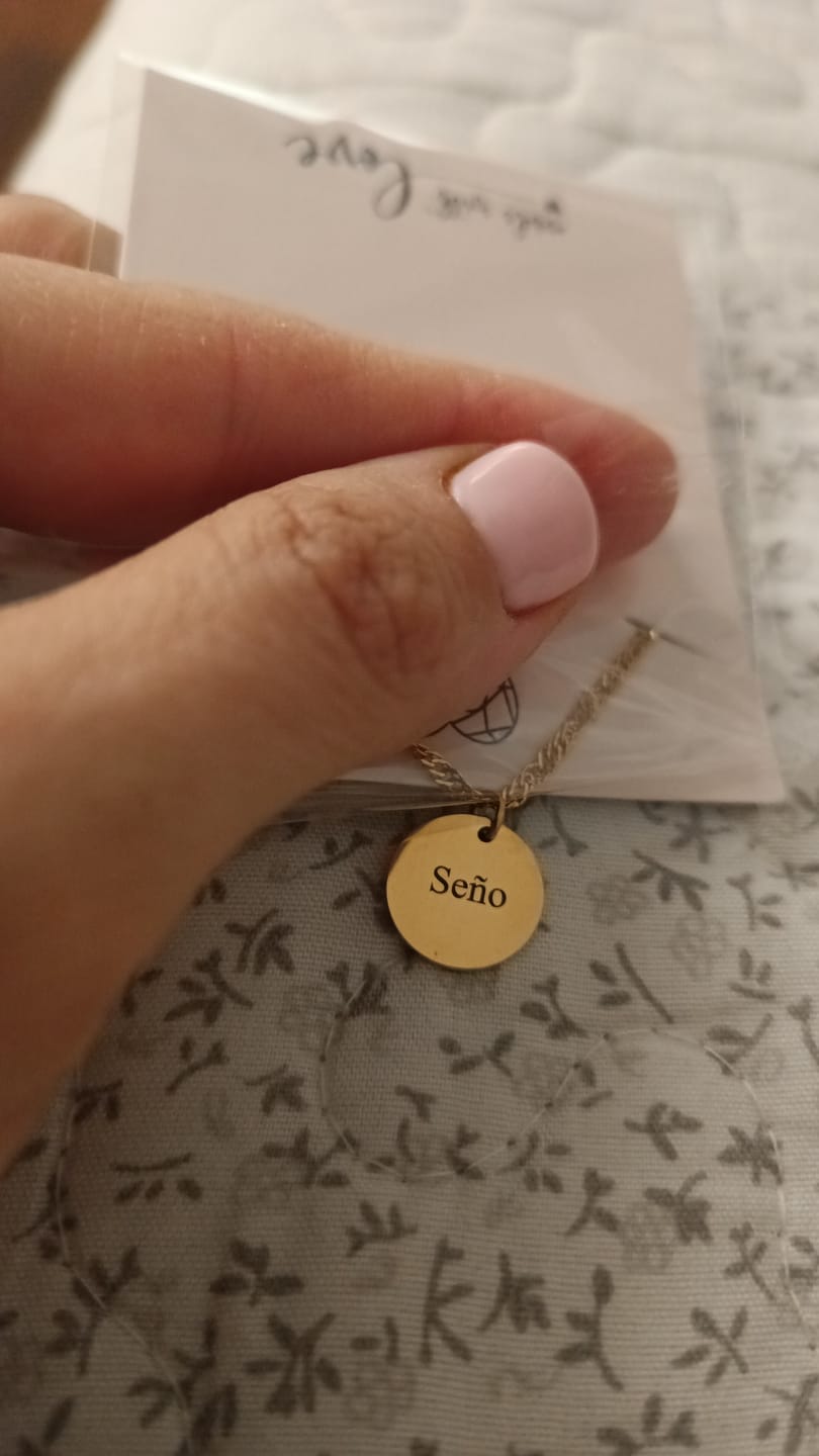 Customer photo review of Collar Sensación ~ Personalizado