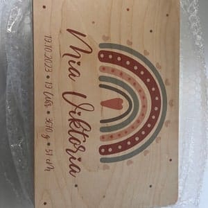 Customer photo review of Personalisierte Erinnerungskiste Koala
