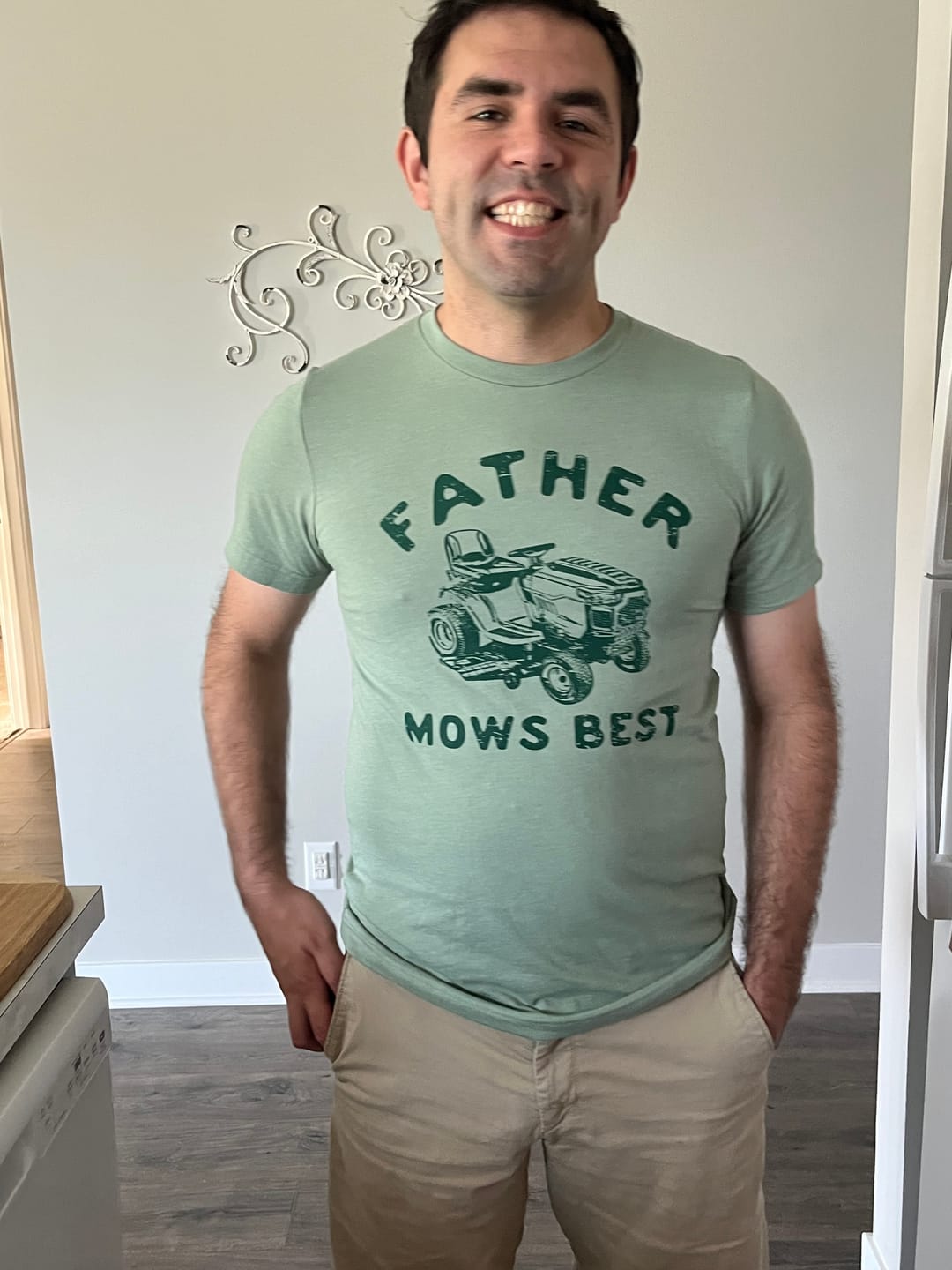 Customer photo review of Father Mows Best