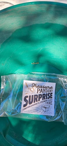 Customer photo review of 5 Lb. Rich Gold Paydirt Unsearched Concentrate