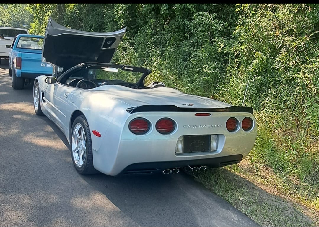 Customer photo review of Corvette C5 ZR1 Extended Rear Trunk Spoiler