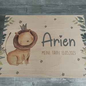 Customer photo review of Personalisierte Erinnerungskiste Elephant Boho
