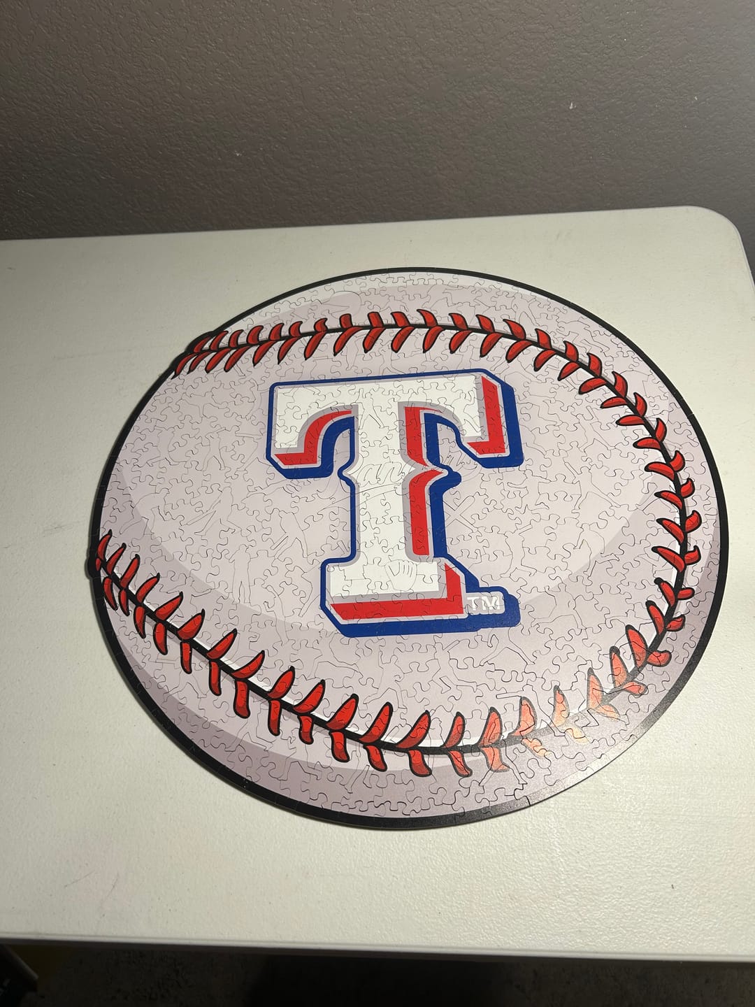 Customer photo review of Texas Rangers™ - Wooden Puzzle