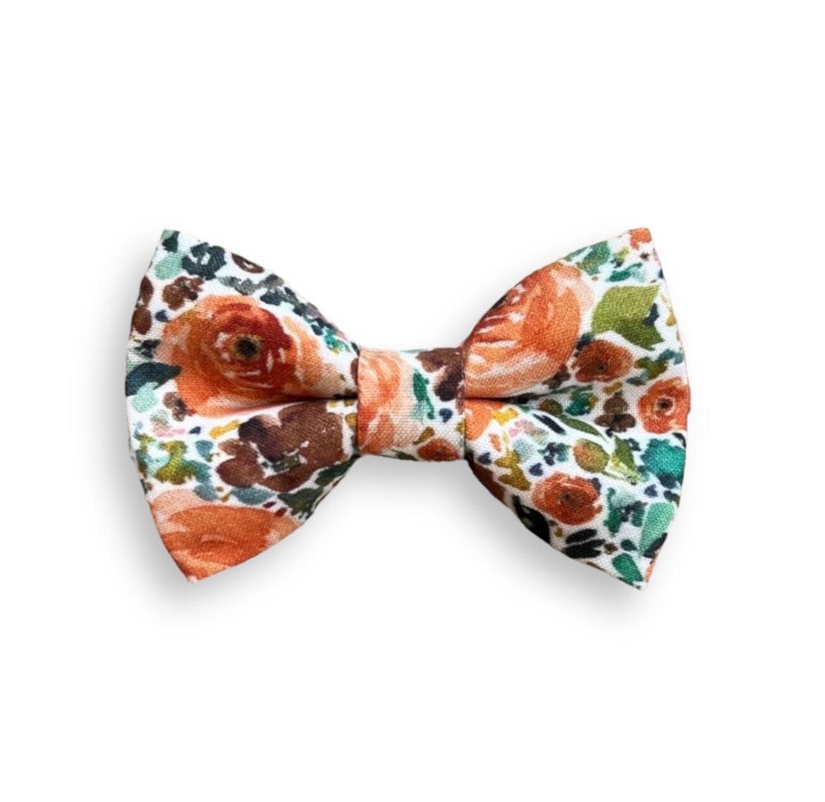 Customer photo review of Sunset Floral Cotton Bow Tie