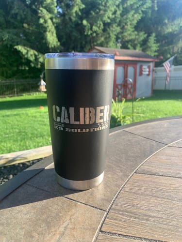 Customer photo review of (6) Custom Laser Engraved - 20oz Tumblers