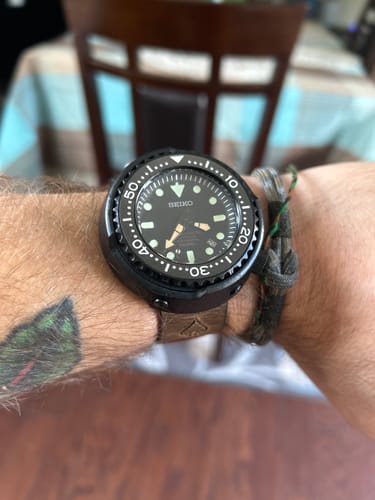 Customer photo review of Leather Single Pass Zulu