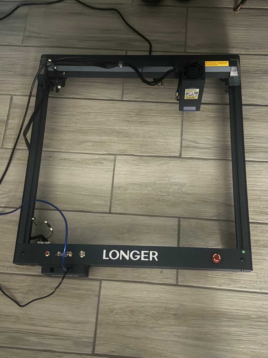 Customer photo review of Longer Laser B1 40W Engraving Machine(44-48W Output Power)