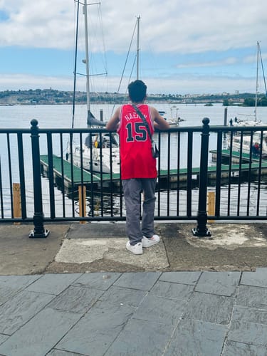 Customer photo review of Custom New Jeans Jersey