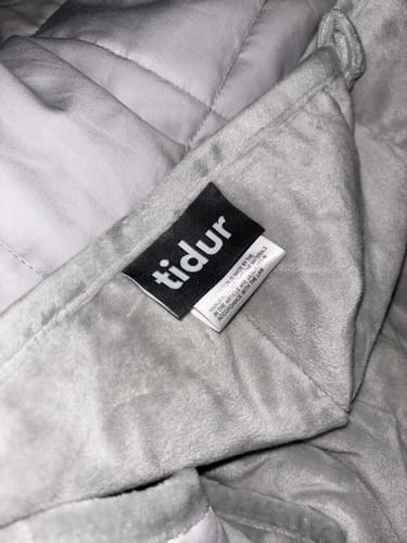 Customer photo review of Tidur Weighted Blankets
