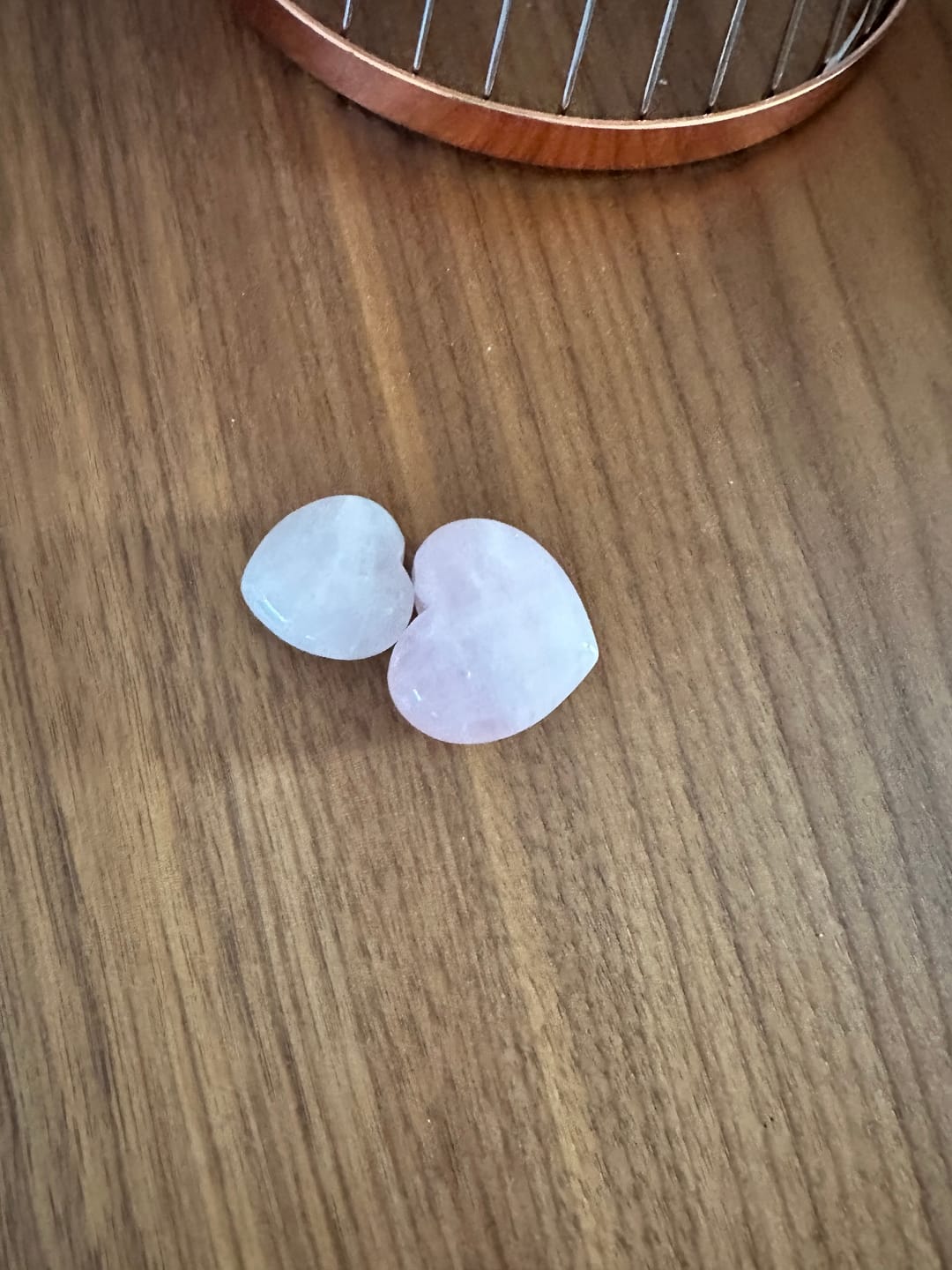 Customer photo review of Rose quartz - Heart