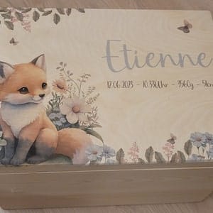 Customer photo review of Personalisierte Erinnerungskiste Koala