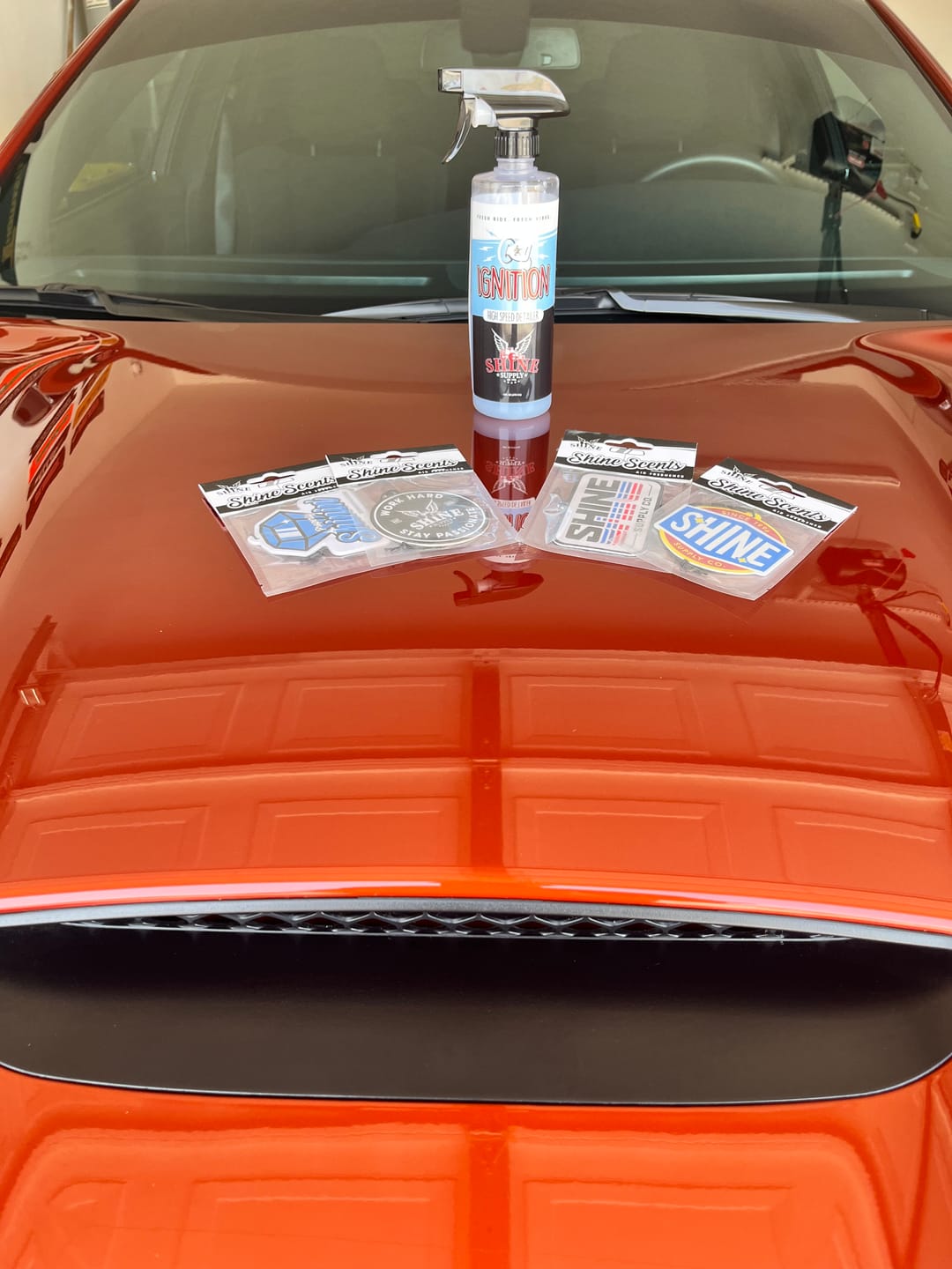 Customer photo review of Shine Scents Air Freshener - Diamond