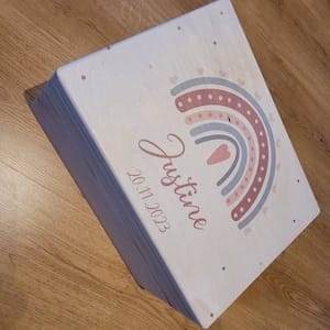 Customer photo review of Personalisierte Erinnerungskiste Ballon