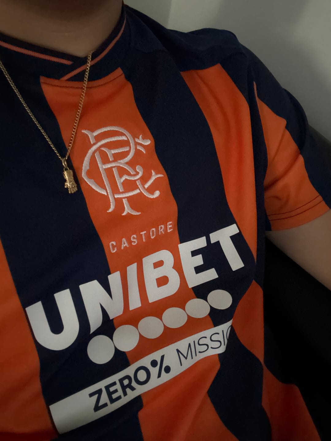 Customer photo review of Mens Secret Football Shirt