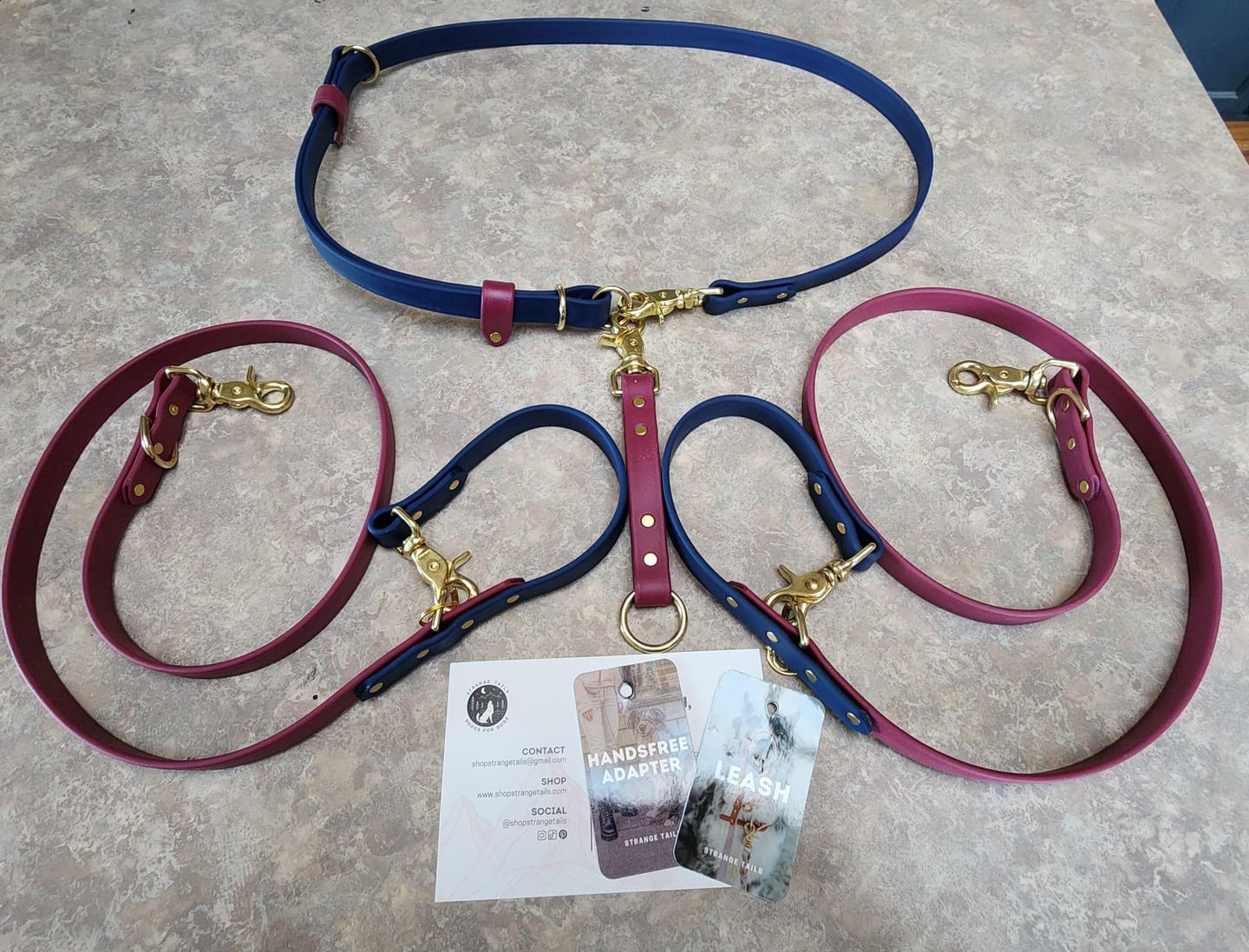 Customer photo review of Handsfree Leash Adapter