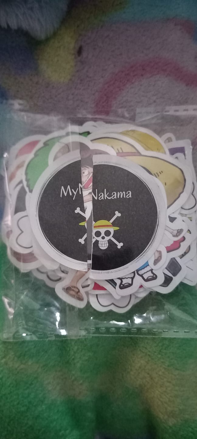 Customer photo review of Vinyl Waterproof Stickers