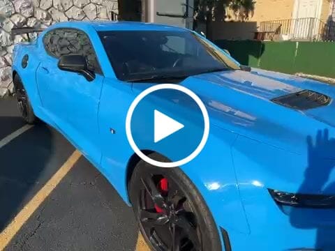 Customer video review of 2016-2024 Chevy Camaro ZL1 1LE Full Carbon Fiber 1pc Rear Spoiler