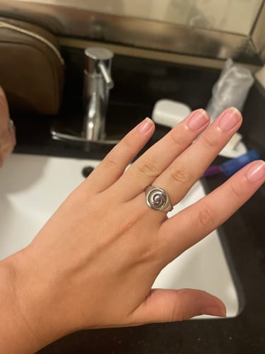 Customer photo review of Hera Ring - Silver