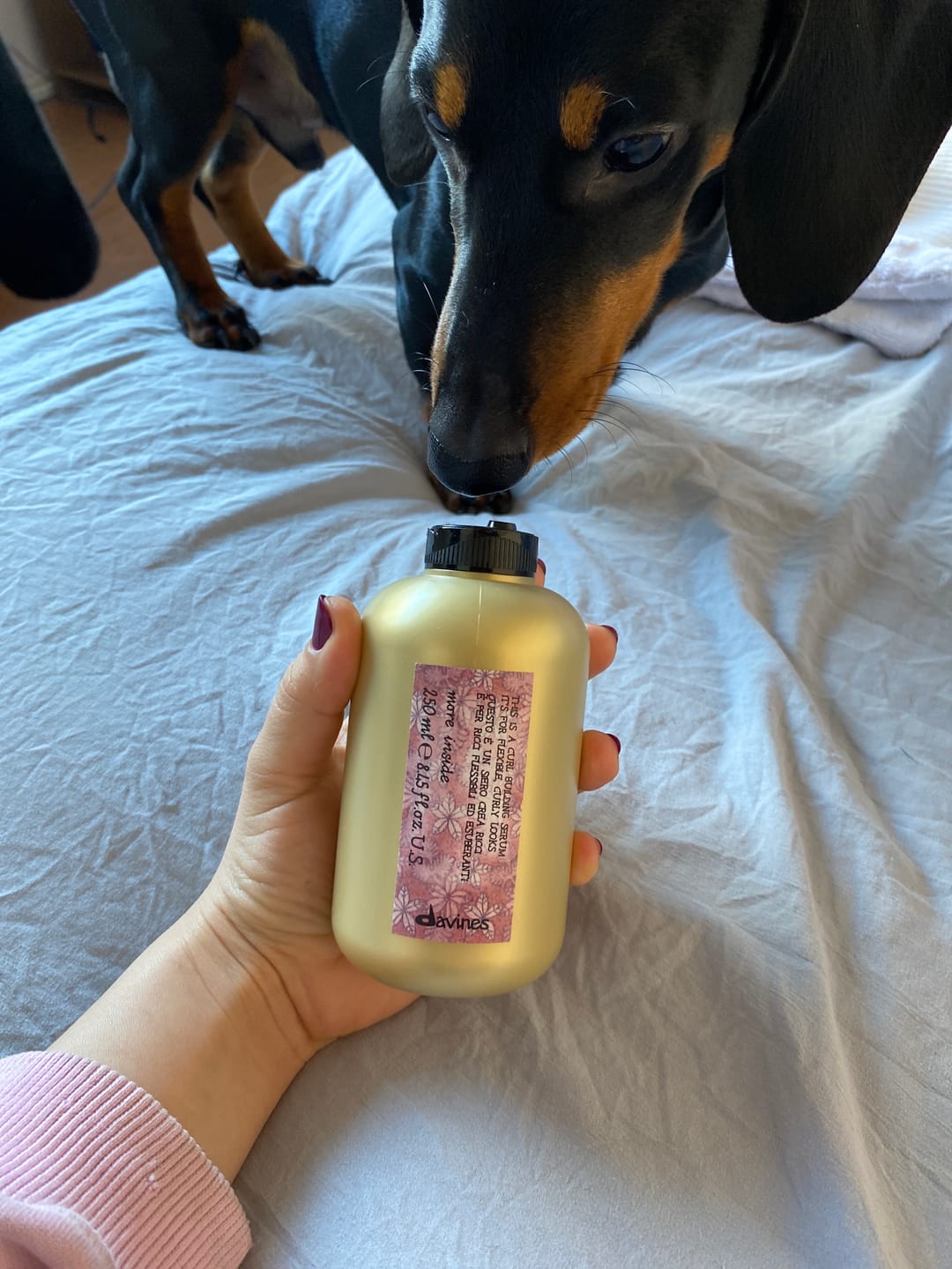 Customer photo review of Sérum Crea Rizos More Inside Davines