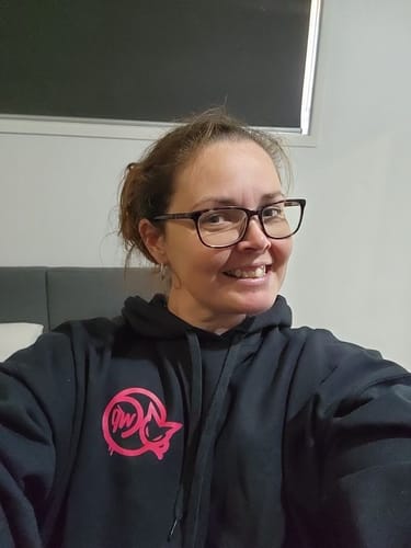 Customer photo review of Wet Pussy Hoodie