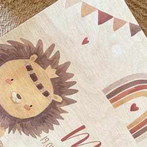 Customer photo review of Personalisierte Erinnerungskiste Elephant Boho