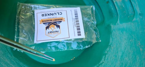 Customer photo review of NUGGET RESERVE 'CLUNKER' - Gold Panning Paydirt