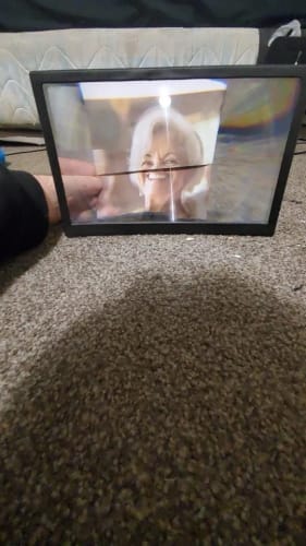 Customer photo review of Amplificateur d'écran téléphone incurvé