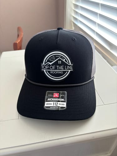Customer photo review of Custom Trucker Hat Five Panel Rope - Richardson 112FPR