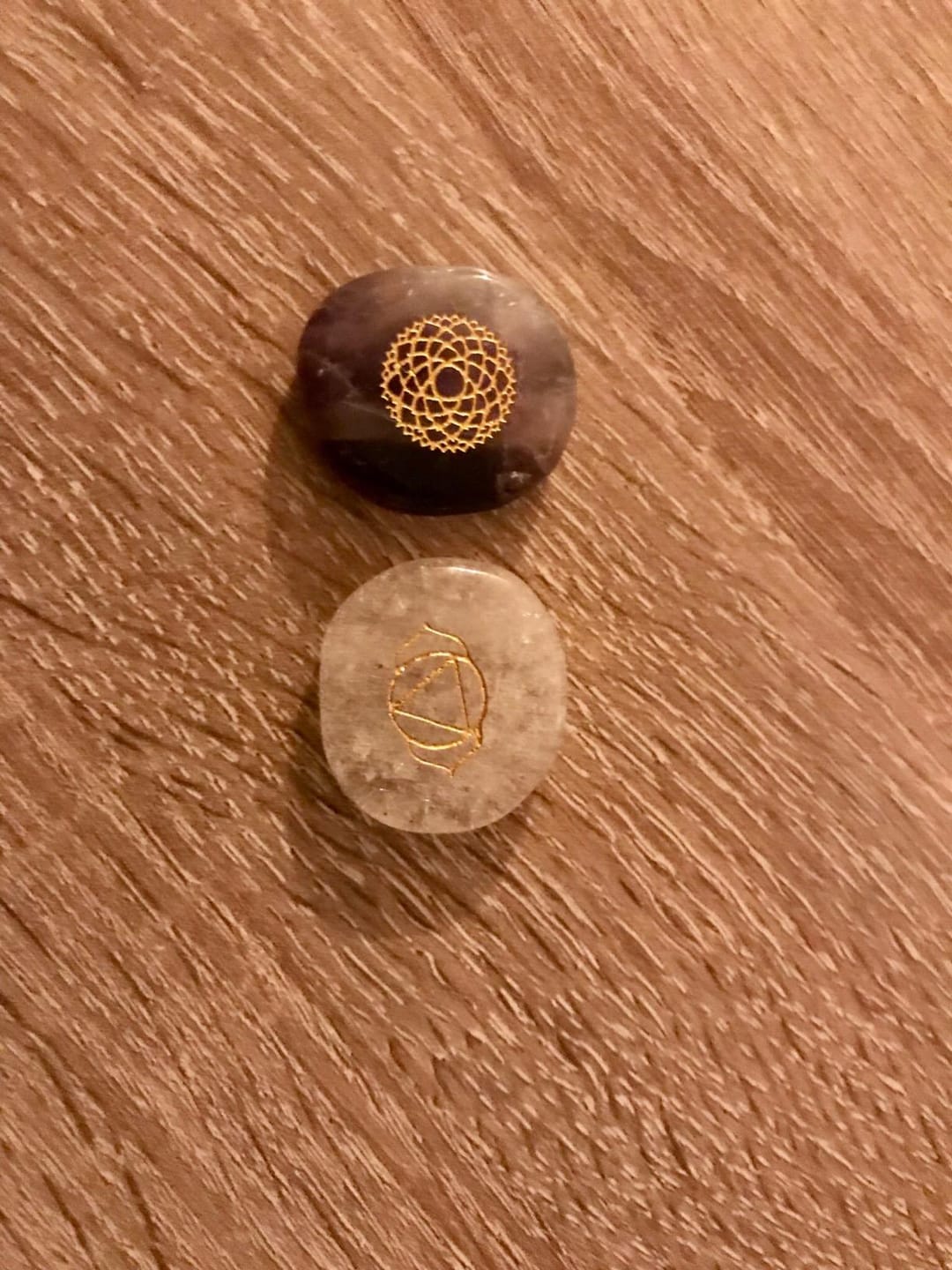 Customer photo review of Chakra Set mit 7 Energiesteinen
