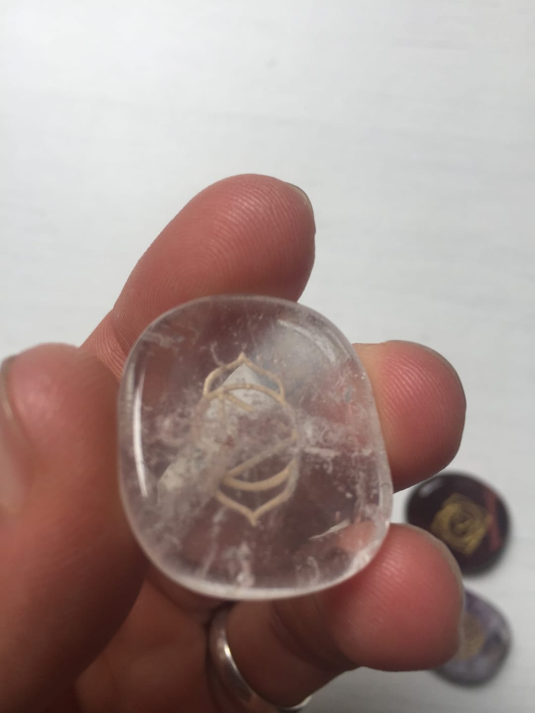 Customer photo review of Chakra Set mit 7 Energiesteinen