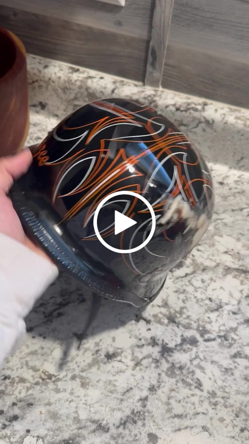 Customer video review of Mayan Style Half Helmet Lightweight Face German Style DOT Helmet - Gloss Black