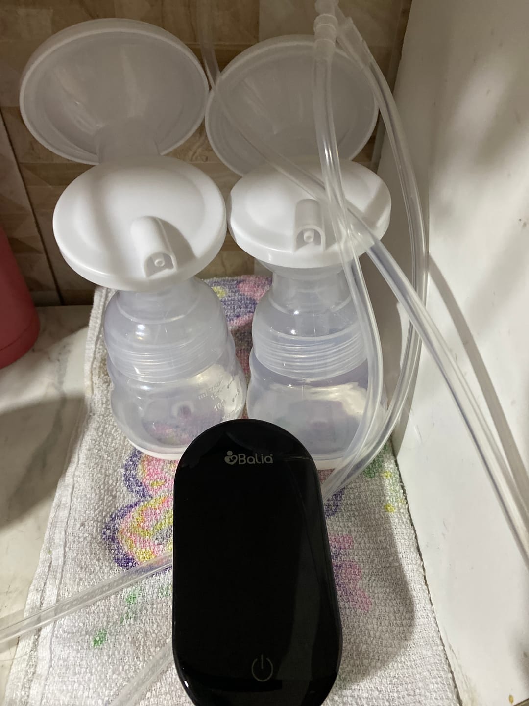 Customer photo review of Extractor de leche doble