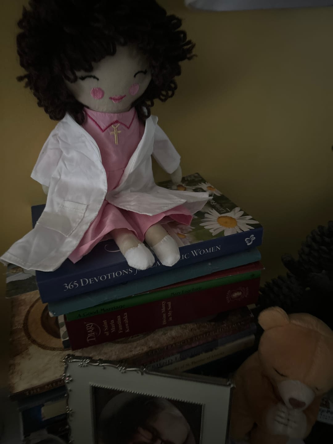 Customer photo review of St. Gianna Beretta Molla Rag Doll