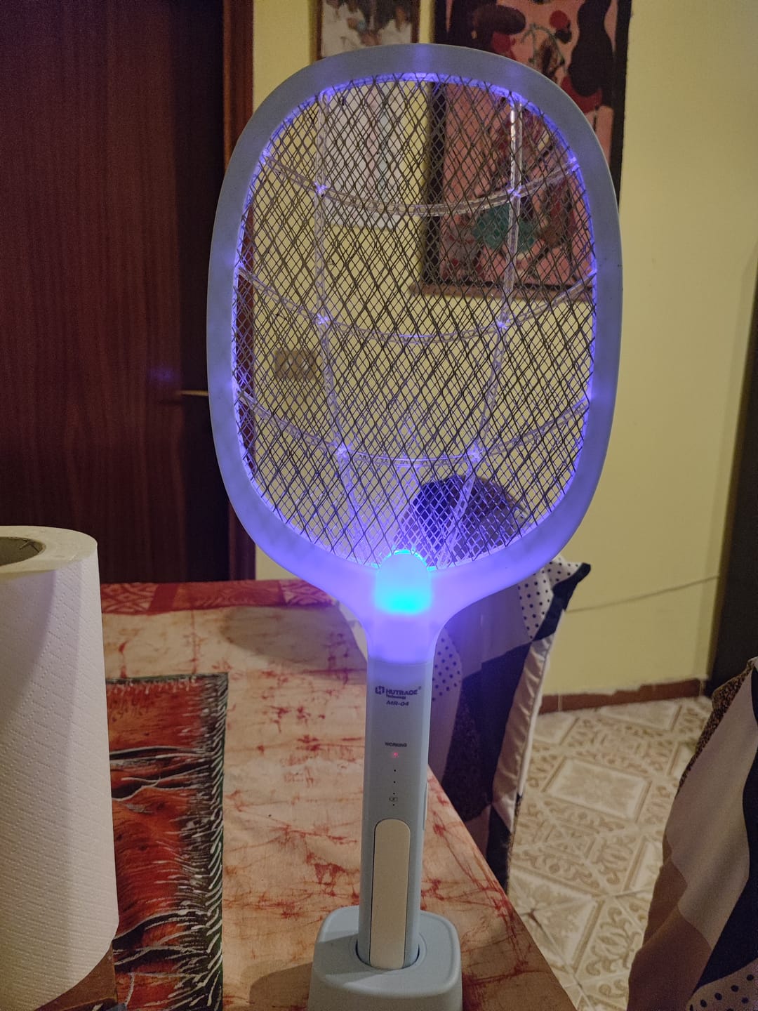 Customer photo review of (2 Pezzi) - Racchette Zanzare Elettriche Ricaricabili 2 in 1 Lampada Led Fulmina Insetti