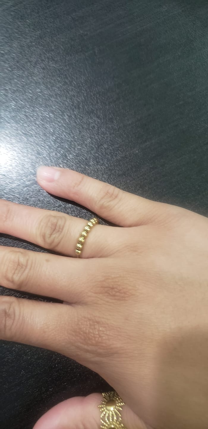 Customer photo review of Anillo Anti-Ansiedad