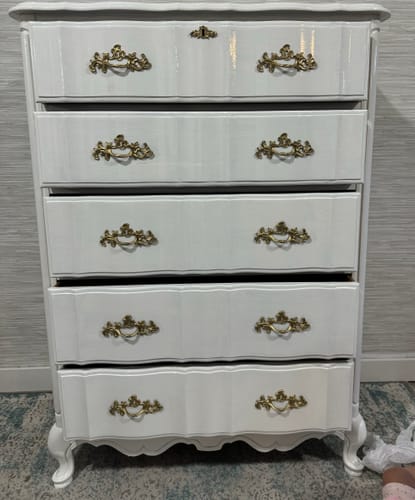 Customer photo review of LuxeLacquer - Momma's Pearls