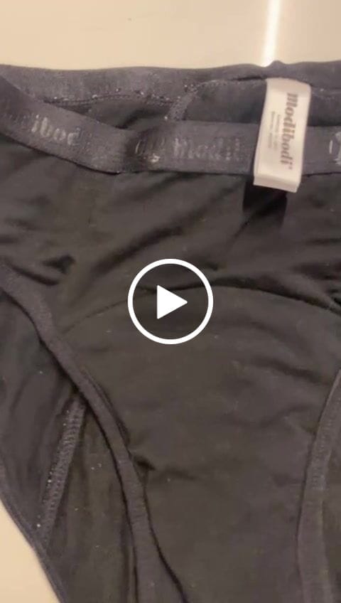 Customer video review of ביקיני קלאסי - ספיגה גבוהה מאוד