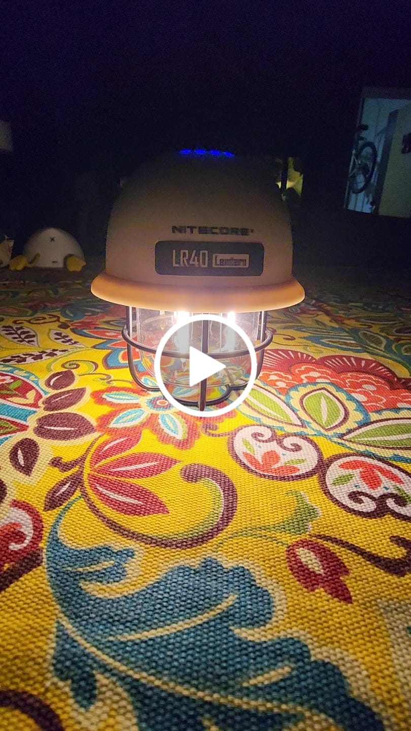 Customer video review of LR40 (White) - 100 lumens