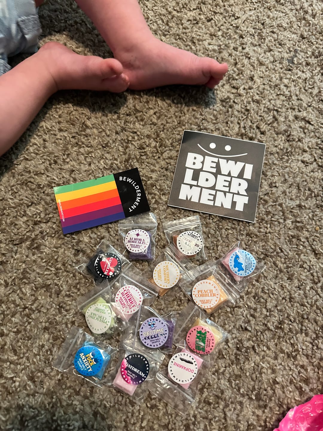 Customer photo review of Wax Sample Pack