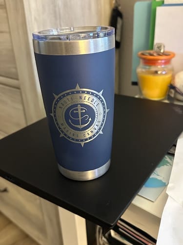 Customer photo review of Bundle (6) Custom Laser Engraved - 20oz Tumblers