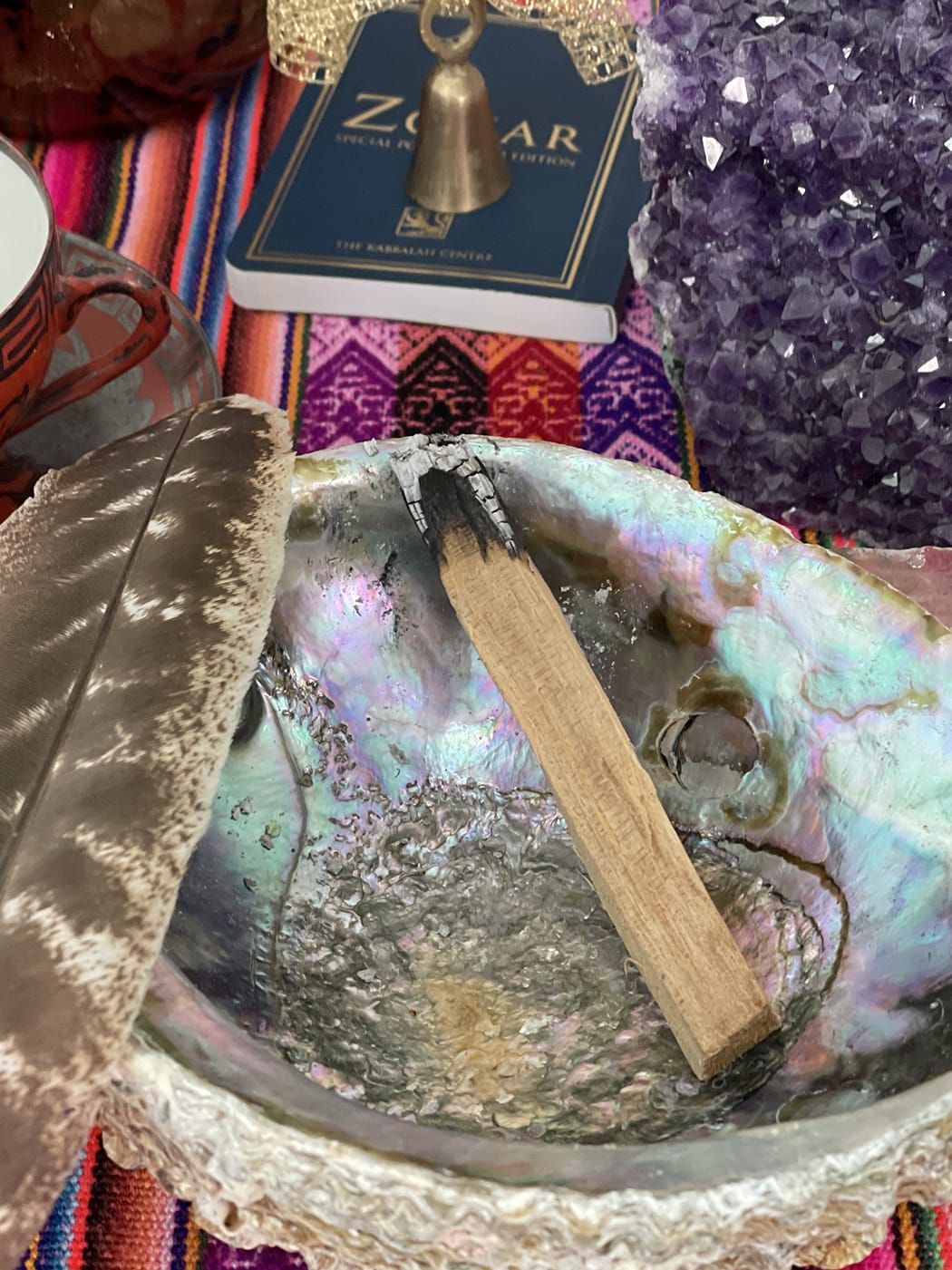Customer photo review of 100 Grams of Premium Palo Santo Smudging Sticks (Approximately 15-20 Sticks)