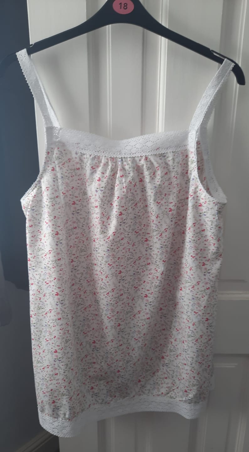 Customer photo review of Floral Field Polycotton Fabric