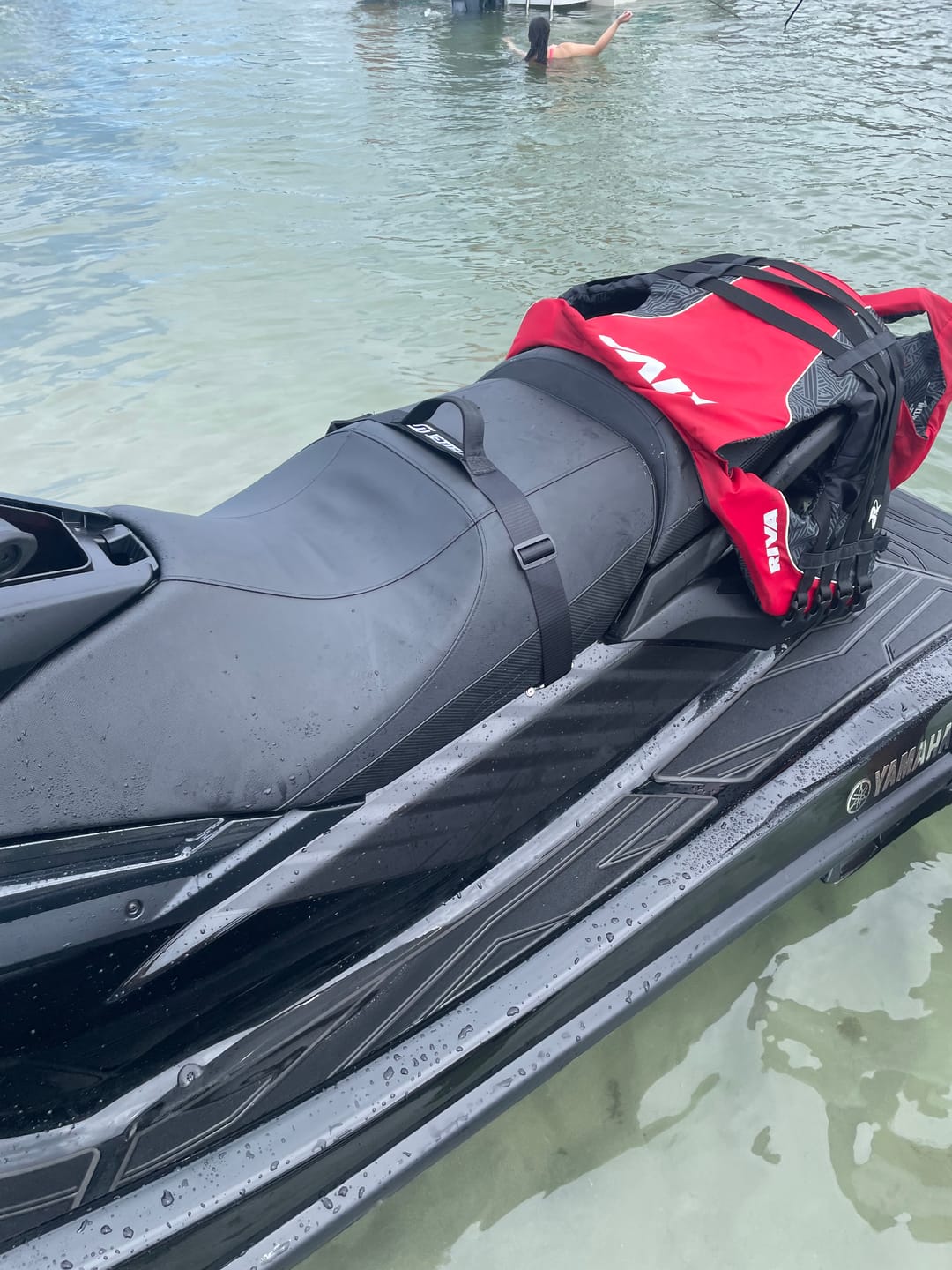 Customer photo review of Jet Tech Seat Straps & Handle