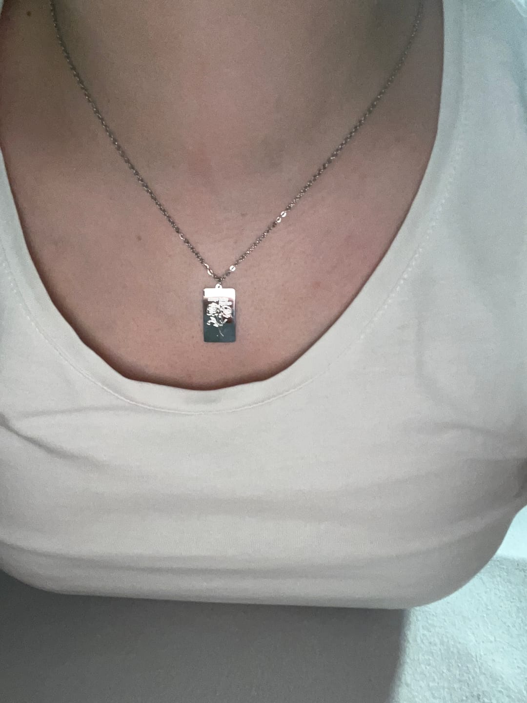 Customer photo review of Zeichnung | Plainkette + Gravur