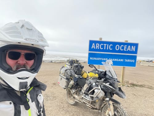 Customer photo review of Shoei Hornet X2/ADV Camera Mount